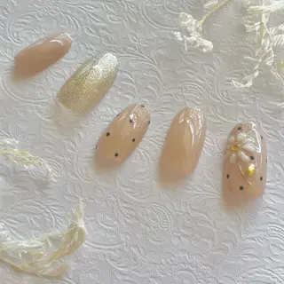 ネイル ❁miju nail 大人上品/自爪育成のネイルデザイン