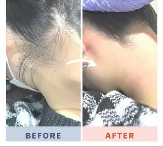 ミディアム カラー ヘアアレンジ 河上★うなじや首回り Wax脱毛が得意ですのエステ・リラクイメージ