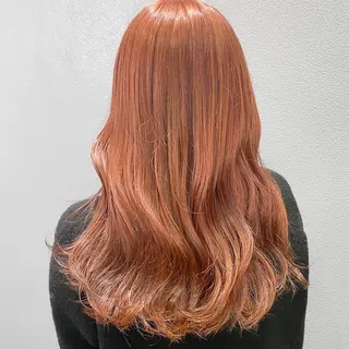 ロング カラー 透明感カラー/パーマ 🌀アオノのヘアスタイル