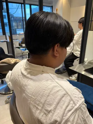 ミディアム メンズ CLAPS 弘明寺店所属・さが るかのヘアスタイル