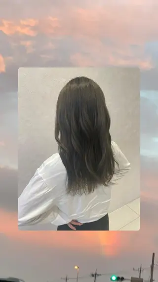 ロング カラー 益川万由 /高崎のヘアスタイル