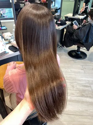 ロング Euphoria 銀座店所属・Euphoria 銀座 みおこのヘアスタイル