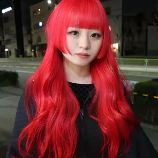 ロング カラー 🧡色落ちまで2度綺 麗なカラー🧡ヨシキのヘアスタイル