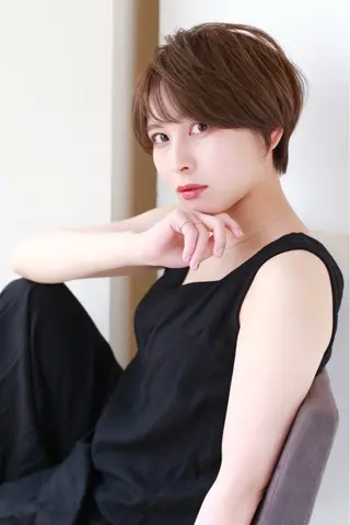 ショート ショートカット /堀内波玲のヘアスタイル