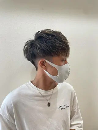 ショート カラー メンズ 髪質改善特化 🫧松野力也のヘアスタイル