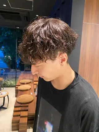 パーマ メンズ COL BIRTH所属・KIRARI .のヘアスタイル