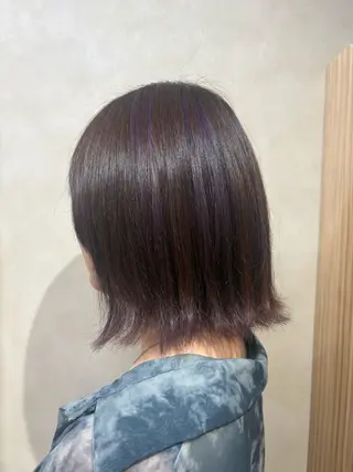 カラー Gigi宇都宮所属・渡辺 樹花のヘアスタイル