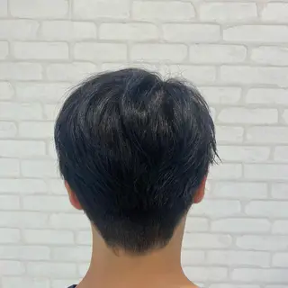 ショート カラー パーマ ヘアアレンジ メンズ ノンダメージサロンBonheur銀座並木通り店所属・ULTOWA/銀座 ERIのヘアスタイル