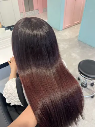 ロング カラー みう/仙台/暖色/ 艶髪/顔周りカット/のヘアスタイル