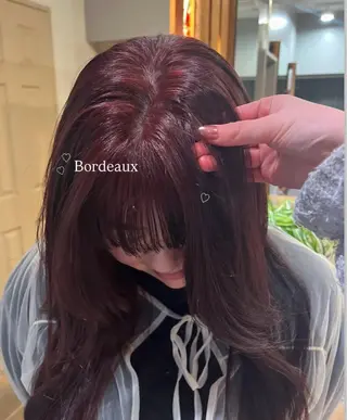 ロング カラー alku 中目黒所属・ai🎀中目黒美容室 /暖色×ガーリーのヘアスタイル