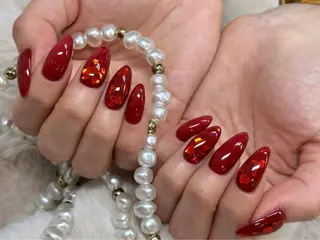 ネイル 韓国ワンホンネイル SALE実施中のネイルデザイン