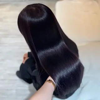 ミディアム カラー 🌙Runa つや髪 /モテ/ボブのヘアスタイル