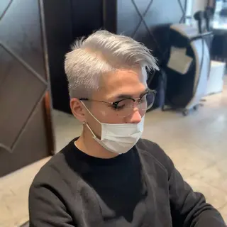 カラー メンズ メンズ専門　井藤 雅也のヘアスタイル