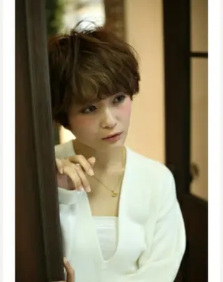 ショート SALOWIN神宮前五丁目店所属・🇰🇷韓国風艶髪✨ 髪質改善 倉岡しおんのヘアスタイル