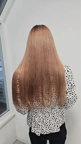 ロング カラー ティグル鹿児島所属・本多 洋介のヘアスタイル