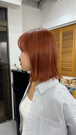 ミディアム レイヤーボブ/ 艶カラー/サナ🌼のヘアスタイル