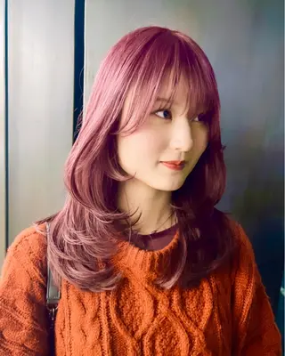 ロング カラー カラー系/カット特化 🟠オオタキマサシのヘアスタイル