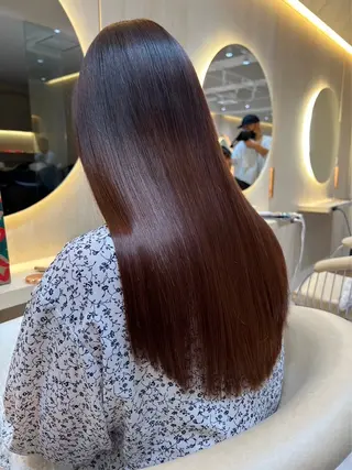 ロング 🩵縮毛矯正・ボブ 岩原朋也🩵のヘアスタイル