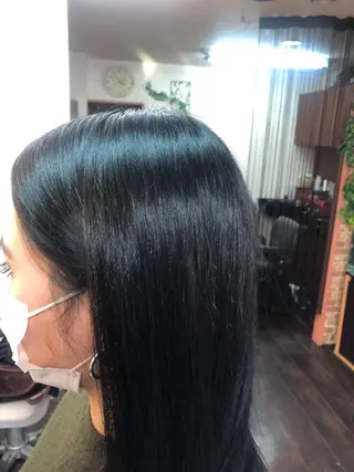 ロング カラー 桧山 真のヘアスタイル
