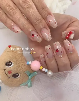 ネイル La neige* yuki 🥯🍑のネイルデザイン