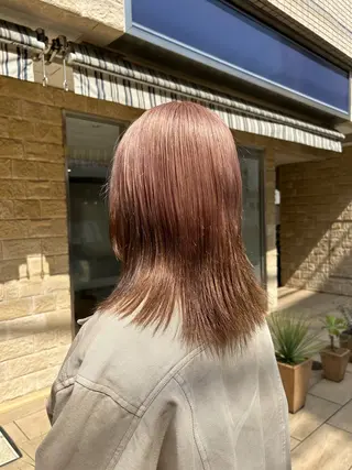 ミディアム カラー 🦖ミニボブ/ボブ /MOEKA🦕のヘアスタイル