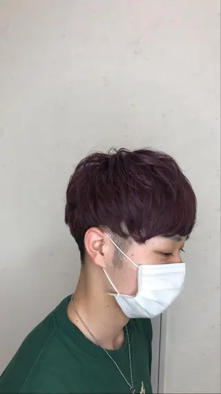 ショート 太白区白髪ぼかし/ ボブカット/千葉達人のヘアスタイル