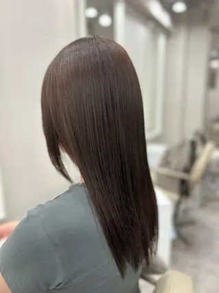 セミロング カラー ULUA吉祥寺店所属・ULUA ひまりのヘアスタイル