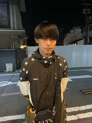 メンズ darts所属・マツダ レンのヘアスタイル