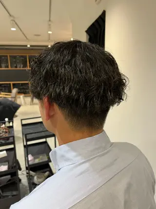 ショート パーマ メンズ か ののヘアスタイル