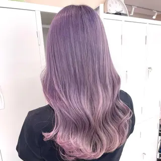 ロング カラー 奥山義進/大宮 /ダブルカラーのヘアスタイル