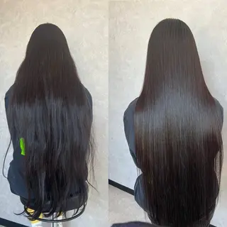 ロング 学生限定 カラー¥5.000のヘアスタイル