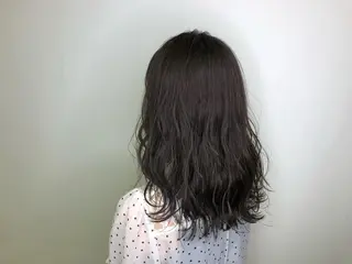 セミロング カラー Kou所属・💜髪質改善美髪💜 星野清光のヘアスタイル