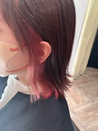 ミディアム カラー AVANCE.西宮北口所属・AVANCE. 古川楓のヘアスタイル