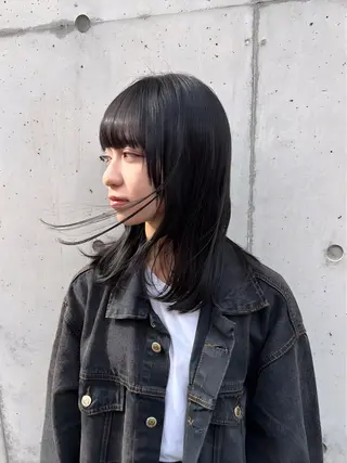 ロング カラー 透明感カラー❄️要 半個室×マンツーマンのヘアスタイル