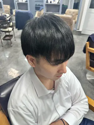 メンズ 梅田/全パーマ特化/ ケアパーマ特化/秋本のヘアスタイル