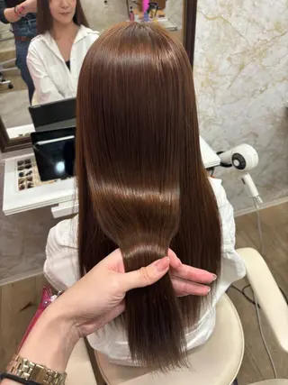 ロング 梅田/レイヤー /韓国/KANAのヘアスタイル