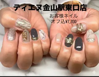 ネイル ティーエヌ 金山駅東口店のネイルデザイン