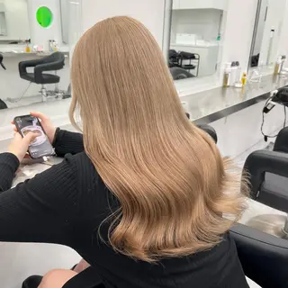 ロング 🤍やわらか抜け感 hair🤍RINのヘアスタイル