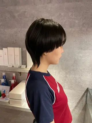 ショート 山田 遥のヘアスタイル