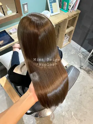 カラー Palio by collet所属・ブリーチなしカラー/ 髪質改善/田中優のヘアスタイル