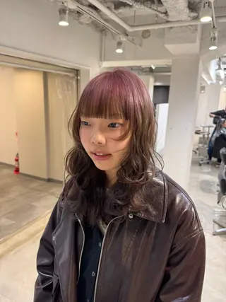 セミロング 顔周りcut・ご相談 =新宿しずく🇰🇷のヘアスタイル