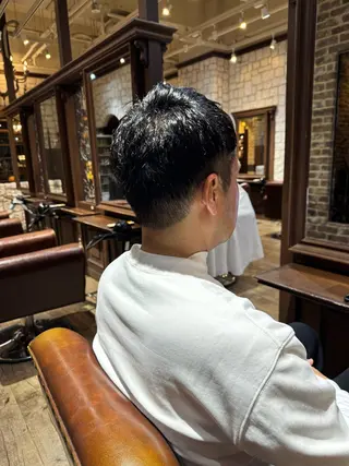 メンズ オノ　ソウイチロウ/ レイヤー/パーマのヘアスタイル