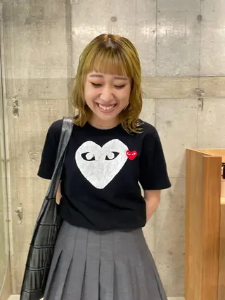 カラー wewe: momoeのヘアスタイル