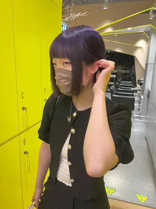 カラー 🟣niw SHUNNA🟣のヘアスタイル