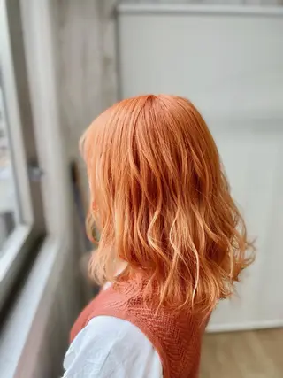 ミディアム GATE.所属・GATE. staffのヘアスタイル