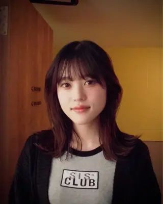 ミディアム カラー marino マリノのヘアスタイル