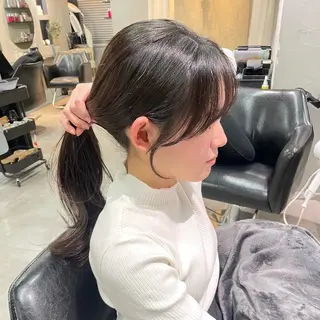 カラー こうら かすみのヘアスタイル