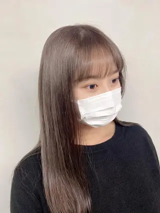 ミディアム カラー Ameri/髪質改善 /韓国ヘア🇰🇷のヘアスタイル