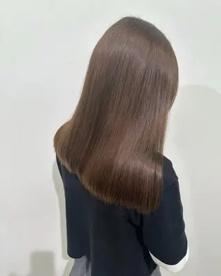 セミロング カラー 🦋フジモリ セリナ🦋のヘアスタイル