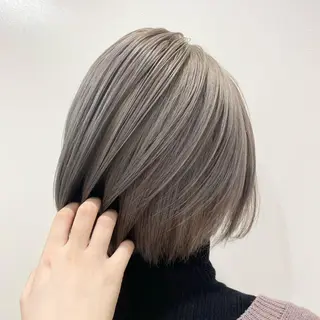 ショート カラー マンツーマン女性 美容師 奏のヘアスタイル